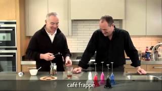 How to make a frappé coffee using an aerolatte milk frother [upl. by Kali676]