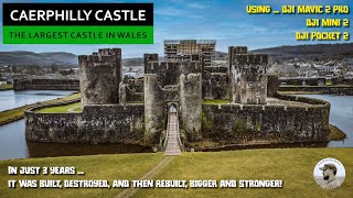 Caerphilly Castle  The Largest in Wales 2nd in Britain [upl. by Annaiel694]