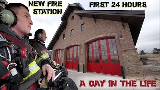 First 24 Hours in a New Fire Station  A Day in the Life [upl. by Lurleen26]