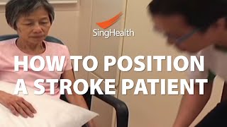 How To Position A Stroke Patient [upl. by Elconin]