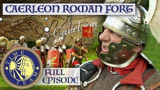 Caerleon Roman Legion Fort In Wales  Time Team [upl. by Anaujit581]