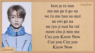 NCT U  Know Now Easy Lyrics [upl. by Vanhook42]