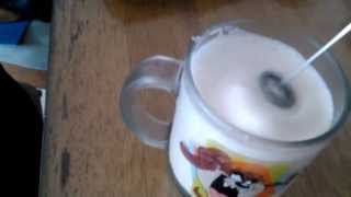 Aerolatte Review Frothing Cold Milk In Under 1 Minute [upl. by Winifield]