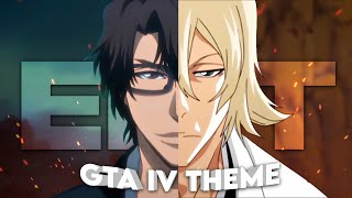 Aizen x Urahara  GTA IV Theme Edit [upl. by Krystalle68]